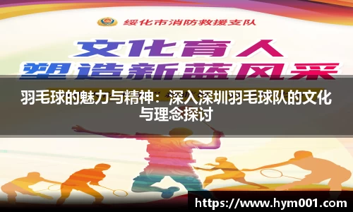 羽毛球的魅力与精神：深入深圳羽毛球队的文化与理念探讨